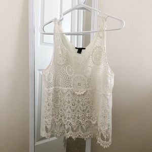 Forever 21 Crochet Tank
